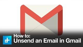 How To Unsend An Email in Gmail