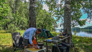 ТРИ ДНЯ В ГЛУШИ. ПОЙМАЛ СВОИХ ПЕРВЫХ КАБАНОВ НОЧНАЯ РЫБАЛКА НА СУДАКА.