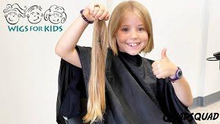 HAIR DONATION Second Time - Wigs For Kids