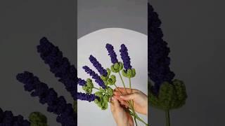 Crochet Lavender for Bouquet 🪻 Comment 🪻 if you like it