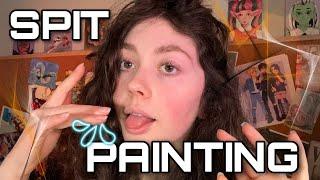 asmr  1 Hour of Spit Painting  triggers vary 