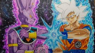 Drawing UI Goku Vs Beerus