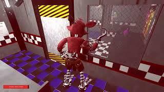 АНИМАТРОНИКИ ПУГАЮТ ОХРАННИКА FNAF COOP ► Garrys Mod