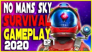 No Mans Sky Gameplay 2020 Fresh Start Survival Mode Ep 1