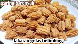 RESEP KUE KERING DARI TEPUNG KETAN GARING RENYAH SIMPLE