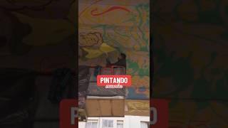 Pintando murales con Ron Easy Argentina #easy #easyargentina #pintura #mural #muralist #diy