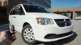 2019 Dodge Grand Caravan SE Start Up Test Drive Walkaround and Review