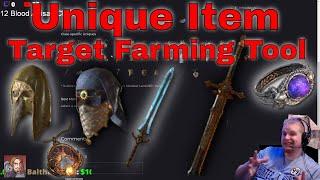 Diablo 4 - Unique Target Farming Tool Grandfather & Harlequin Crest Shako