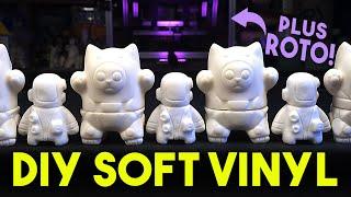 How to make SOFT VINYL toys at home Plus ROTOCAST DIGITAL 12