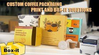Custom Coffee Packaging Print and Box-it Solutions