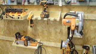 Building a French Cleat System for Power Tools  How To