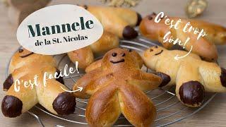 Mannele bonhomme en brioche -  Recette Alsacienne pour la St Nicolas