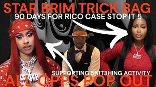 CARDI B FRIEND STAR BRIM DOING 90 DAYS IN PRISON FOR RICO CASE ASKING HER OPPS TO PULL UP AND FIGHT