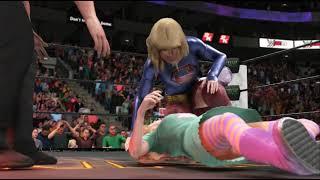 Star Butterfly wSupergirl vs. Kipo Oak c wShe-Hulk Womens Championship Star Wars VII M6