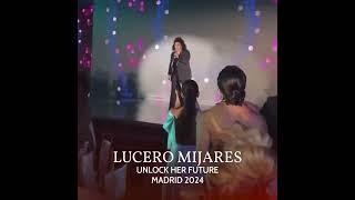 Ver triunfar a nuestra Lucero Mijares cantando en Madrid