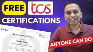 5 must do FREE Certification courses from TCS  Free Online Courses with Certificates