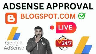 Adsense approval in 24 hours  Adsense Approval Setting 2024  Adsense Approval For Blogger 2024