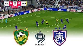 JDT vs KEDAH DARUL AMAN LIVE SEMI FINAL  PIALA FA MALAYSIA 2024 KEDAH vs JDT  FOOTBALL GAME HD