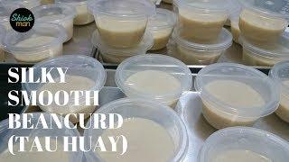 Easy to make Silky Smooth Beancurd Tau Huay with store bought ready made ingredients