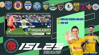 ISL 2025 GAME FOR ANDROID  BY KN GAMINGFTS MOD