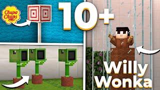 Minecraft 10+ Chocolate Factory Build Hacks Willy Wonka