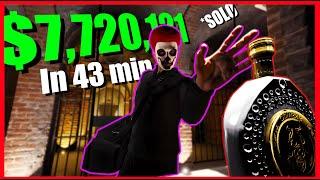 $7720121 in 43 minutes  Cayo perico replay glitch Solo Gold glitch