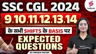 SSC CGL English Analysis 2024  SSC CGL English Marathon  SSC CGL All Shifts English By Ananya Mam