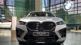 2024 BMW X6 M Competition F96 in Frozen Pure Grey metallic