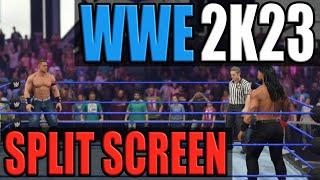 How To Play WWE 2K23 Local Multiplayer Split Screen PCXboxPlayStation