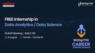 Free Data Analytics  Data Science Internship  Batch 66  360DigiTMG