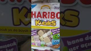 Haribo Gummy bear sweets variety in candy shop #trendingshorts #gummybear #trendingviralshorts