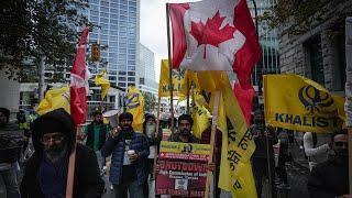 Canada-India tensions  Protests in Ontario and B.C. erupt outside consulates