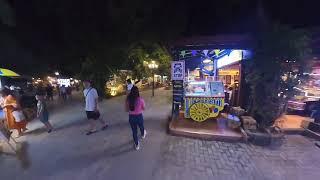 D Mall at Night Boracay Walk Tour Insta 360 x3 view