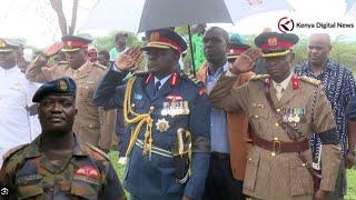 Colonel Dancun Keitany who Perished in Chopper Crash alongside CDF Ogolla buried in Baringo