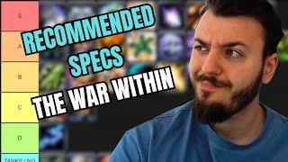 RECOMMENDED SPECS TIER LIST THE WAR WITHIN