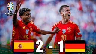 ESPAÑA vs ALEMANIA 2-1   ALEMANIA ELIMINADA- EUROCOPA 2024