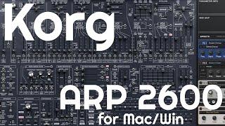 ARP 2600 for MacWin by Korg No Talking