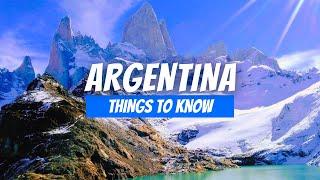 12 Things You MUST Know before going to Argentina  Argentina Travel Tips
