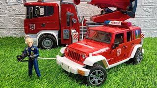 Unboxing Mainan Mobil Pemadam Kebakaran
