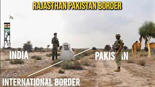 India Pakistan Border Villages  India Pak Border Village Life vlog  Pakistan Border Rajasthan