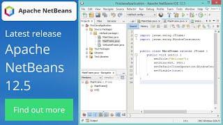 Create Your First Java Project using Netbeans 12.5 2021