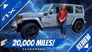 1 Year 20000 Mile Review on the Jeep 4xe Wrangler.  The Good The Bad & The Ugly.