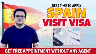 Good news book your own free appointment  Spain visit visa appointment Pakistan  success rate