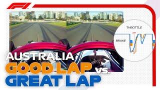 Good Lap Vs Great Lap  2022 Australian Grand Prix  Workday