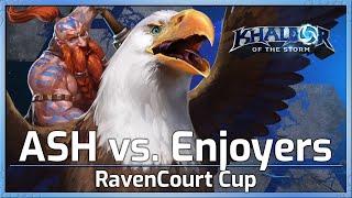 ASH vs. Enjoyers - RavenCourt - Heroes of the Storm
