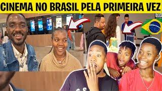 INCRIVEL-PELA PRIMEIRA VEZ ELES FORAM NO CINEMA NO BRASIL NOSSOS AMIGOS ESTAO REALIZANDO SONHOS