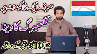 Luxembourg Country Work Visa 2024  How To Apply Online Jobs in Luxembourg in Hindi & Urdu