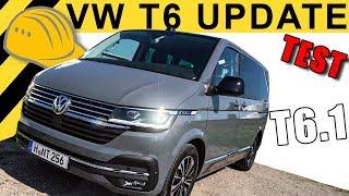 LOHNT DAS UPDATE? VW T6.1 TEST  T6 FACELIFT MULTIVAN 4-MOTION 199PS