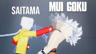 Saitama vs MUI Goku Rematch People Playground
