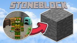 StoneBlock #01 - Мир из камня  Выживание в Маинкрафт с модами